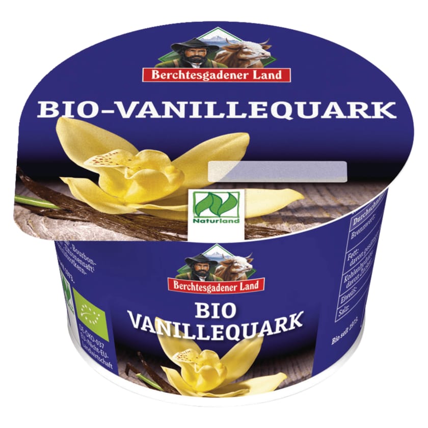 Berchtesgadener Land Bio Quark Vanille 200g